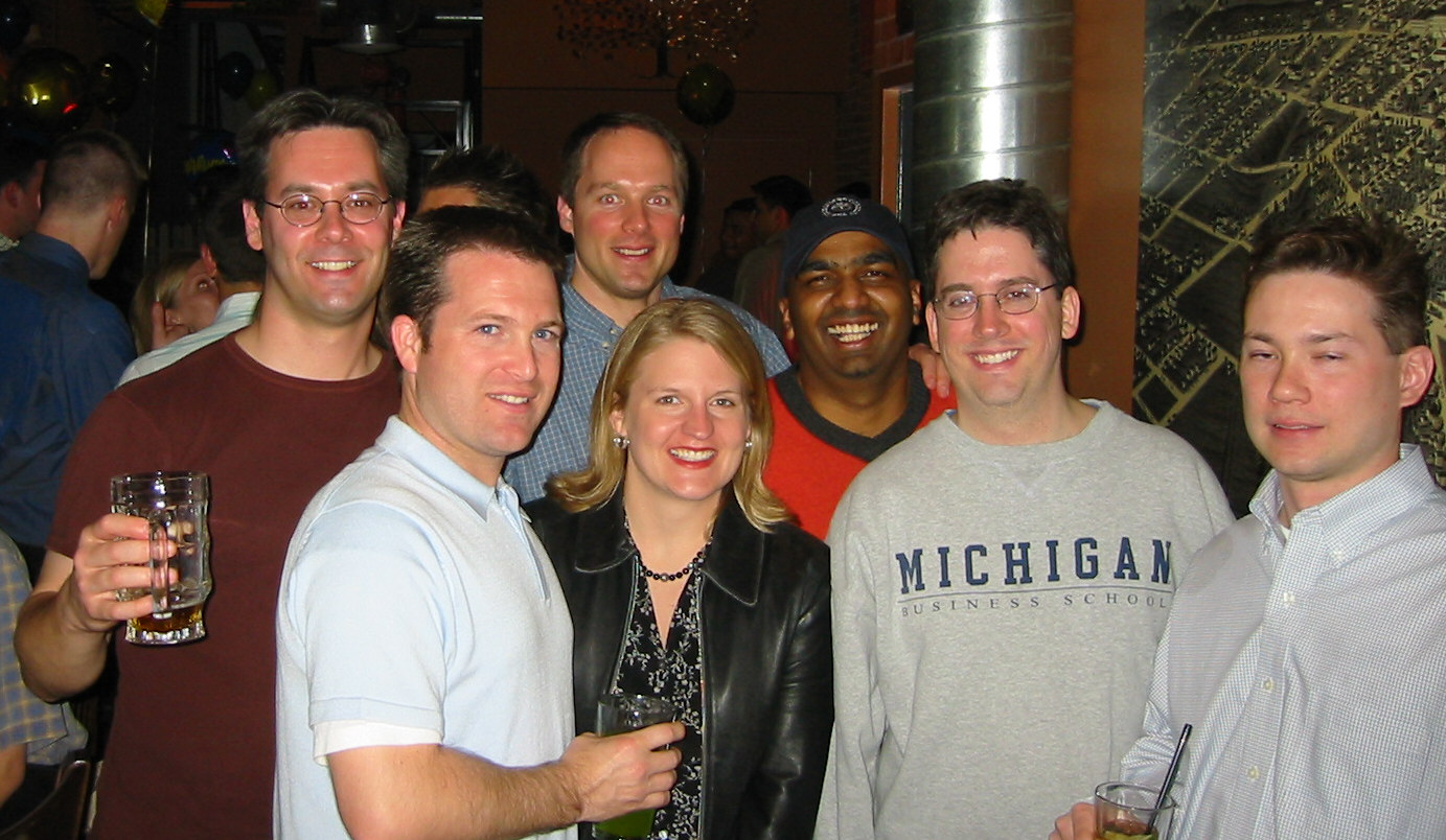 One of many evenings spent at Arbor Brewing with b-school classmates.