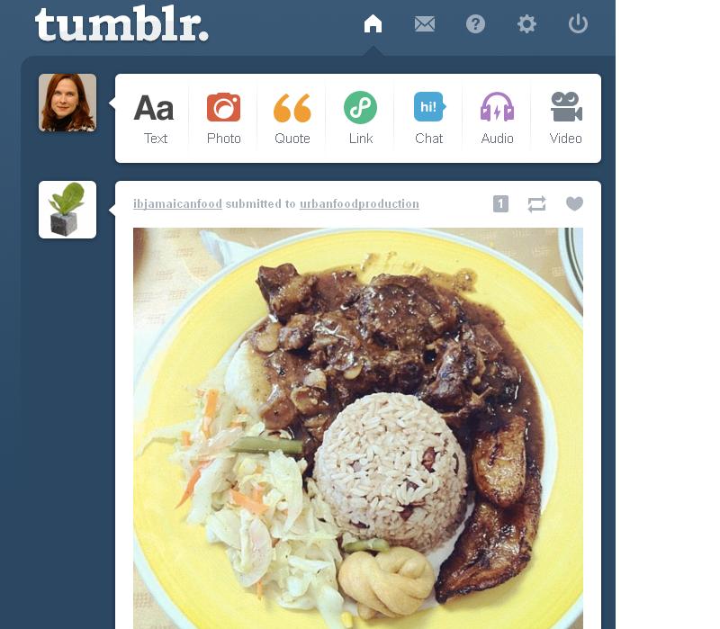 Tumblr makes it easy to share whatever you want to share.