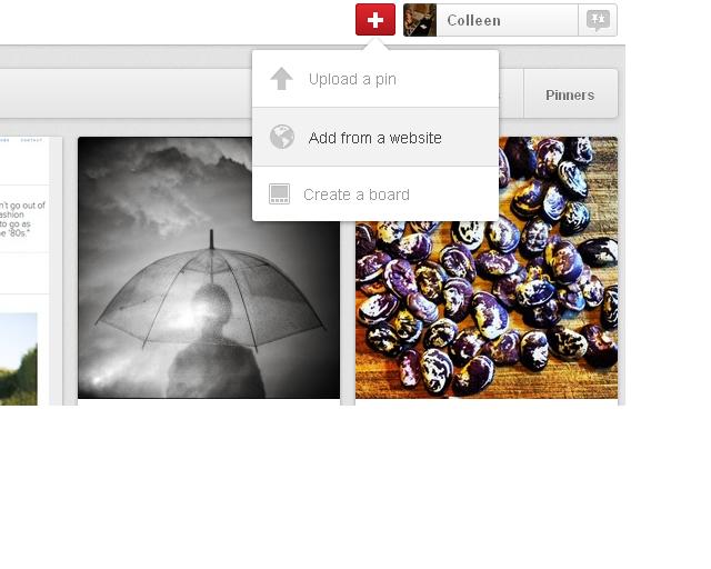 Pinterest add your own pins