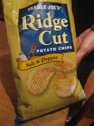 The manager at Trader Joe's made me feel he wanted me to have a good experience and it only cost him a new bag of chips. (for a review of these tasty treats, click here)