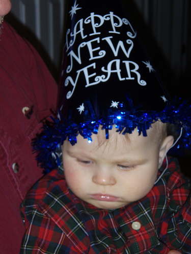 This Baby New Year photo is used under a Creative Commons license, courtesy of photographer Becky Platt.
