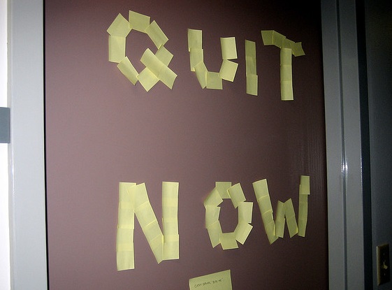 What negative behaviors should you quit in 2015? Photo by Kate Haskell used under Creative Commons license.
