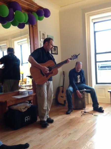 Bob Skon and Matt Steward living room show 2013