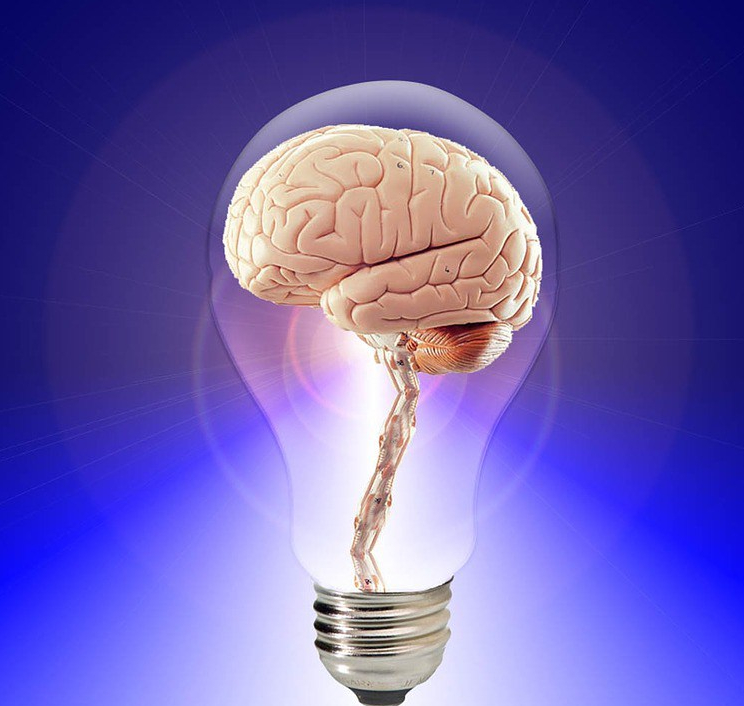 The brain can light up with ideas